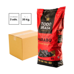 Holzkohle Todo Brasa Marabú (roter Sack) 10 kg lange Glut