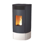 Pelletofen Luft Mila 11 kW mit WLAN